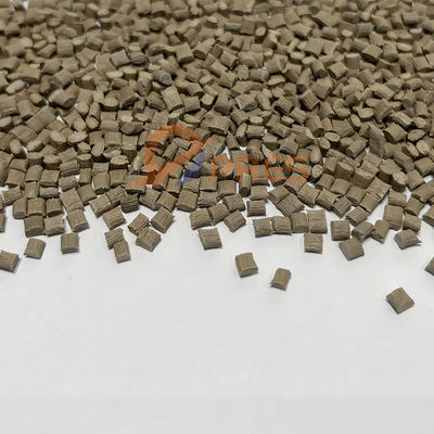 良い値段 40% ガラスファイバー プラスチック 挤出ペレット ブラウン PPS 注射型粒 オンライン